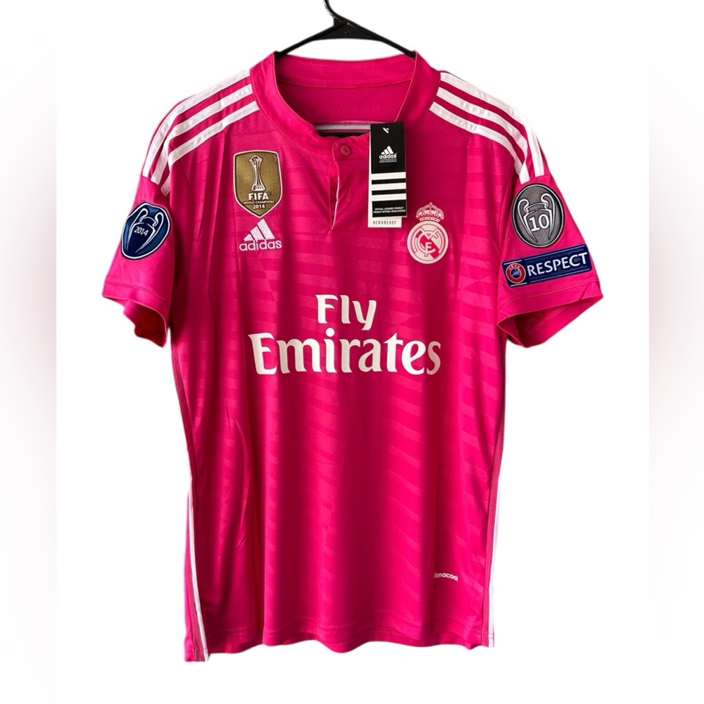 Real Madrid Ronaldo 2015 Pink Jersey
